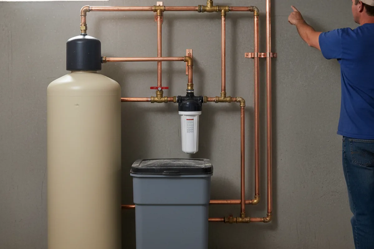 Whole-house water treatment system installed in Asbury